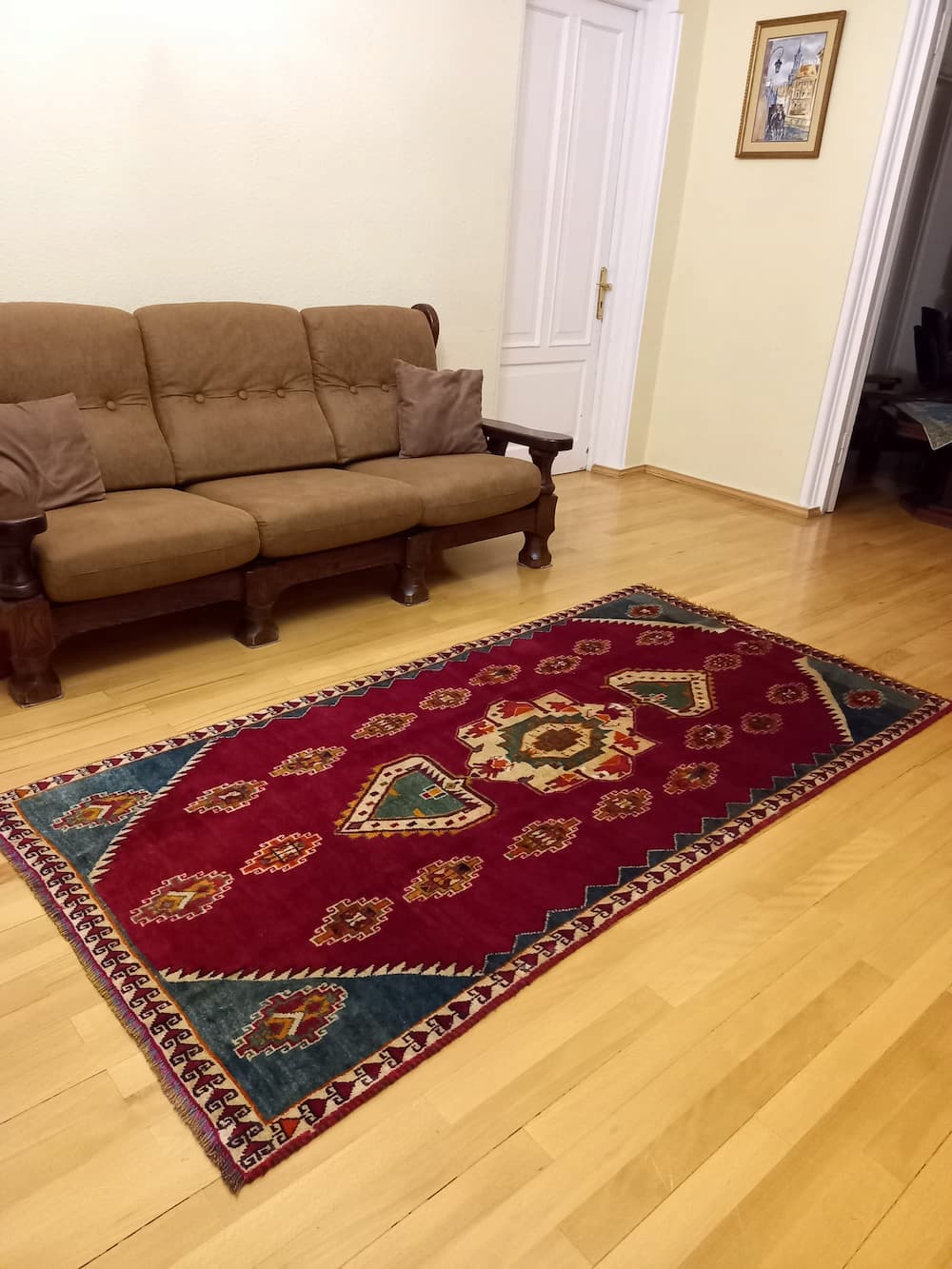 iranische handgefertigten Teppich