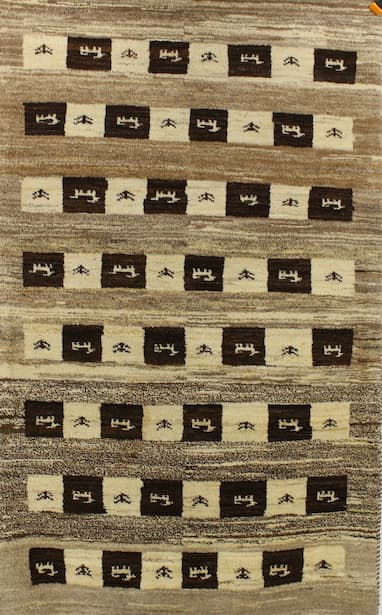 Handgefertigter Hochfellteppich -seecarpets1077