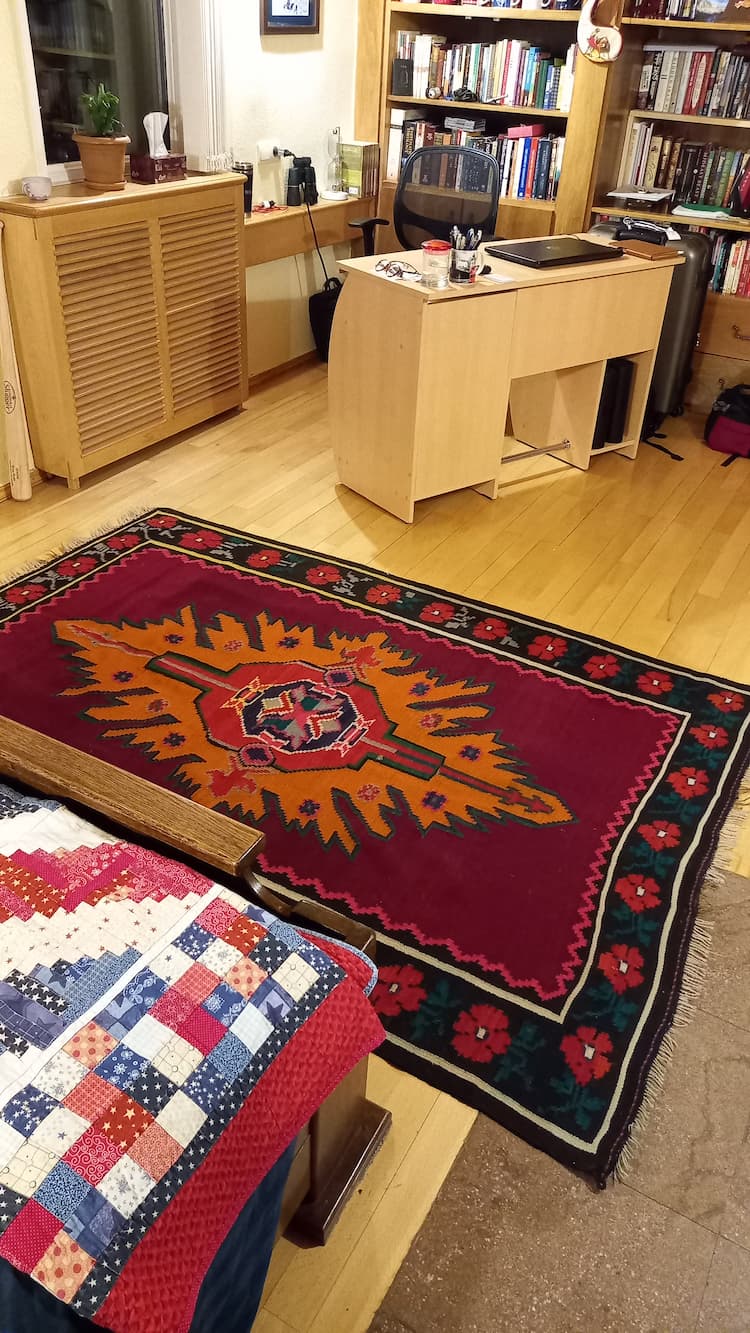 Handgewebter georgischer Kelim - seecarpets