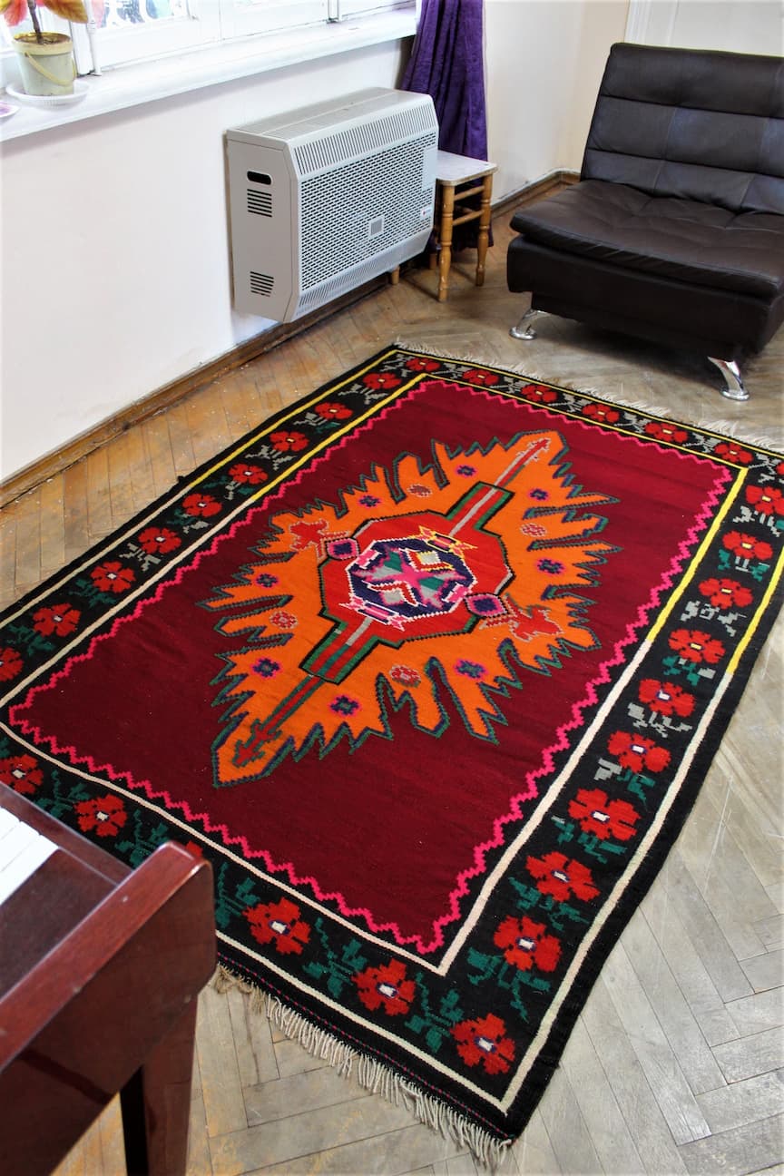 Handgewebter georgischer Kelim - seecarpets1033