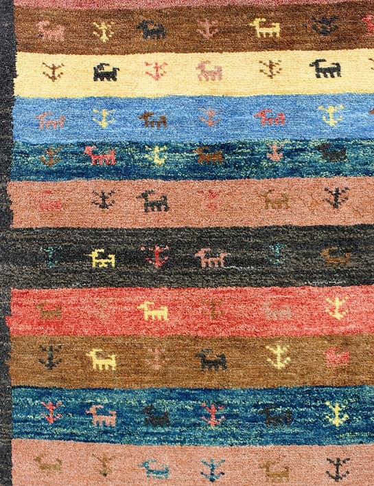 bunter Gabbeh- seecarpets1067