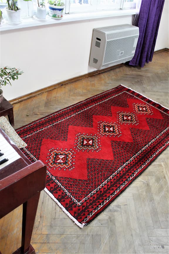 Iranische Antiker Teppich.-seecarpets1051